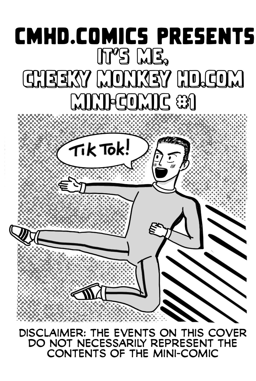 The ‘It’s Me, Cheeky Monkey HD.com’ Mini-Comic is HERE, Baby!